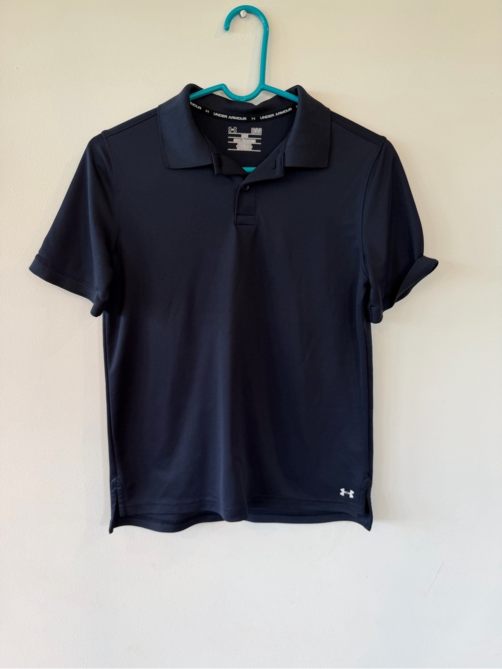 Under Armour Boy’s Black Polo